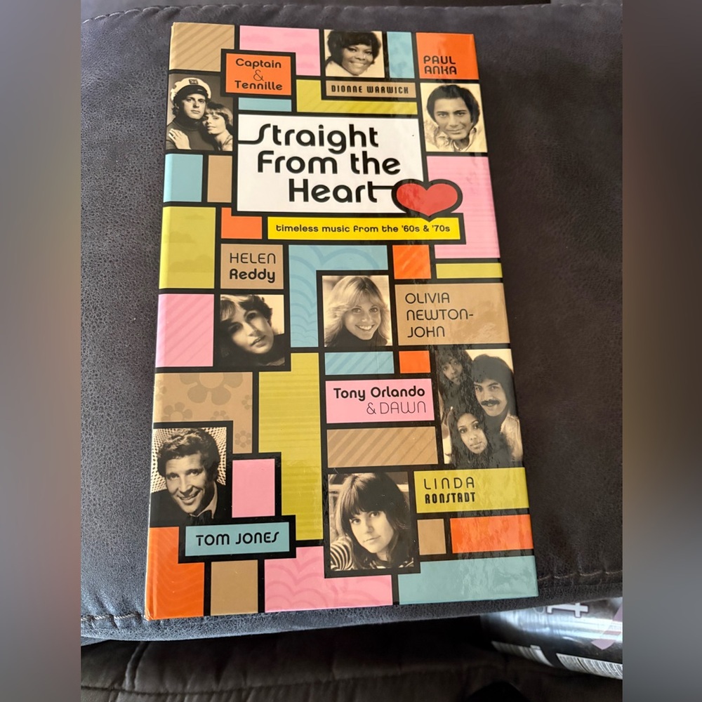 Music CD’s Straight From the Heart: Timeless Music From the '60s & '70s‎ CD box